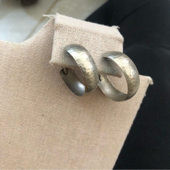 Vintage Hoop Earrings - Picture 1 of 3